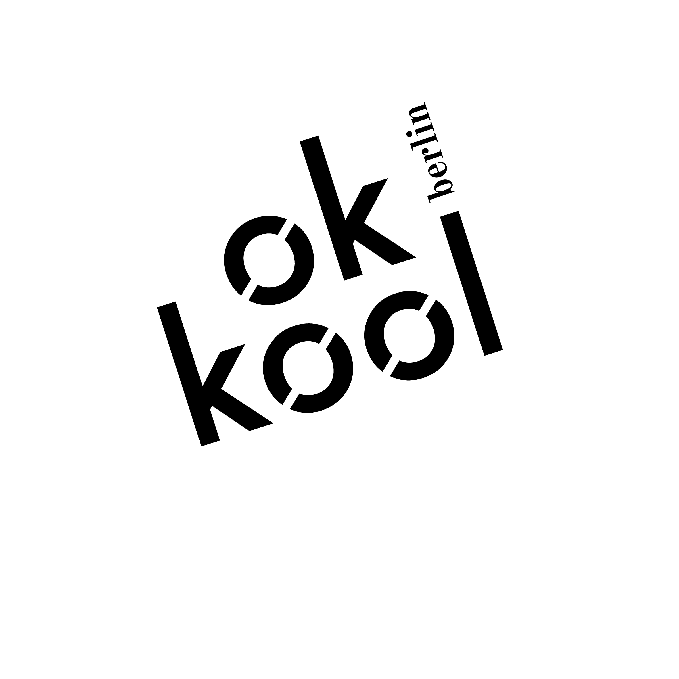logo okkool werbeagentur schrift